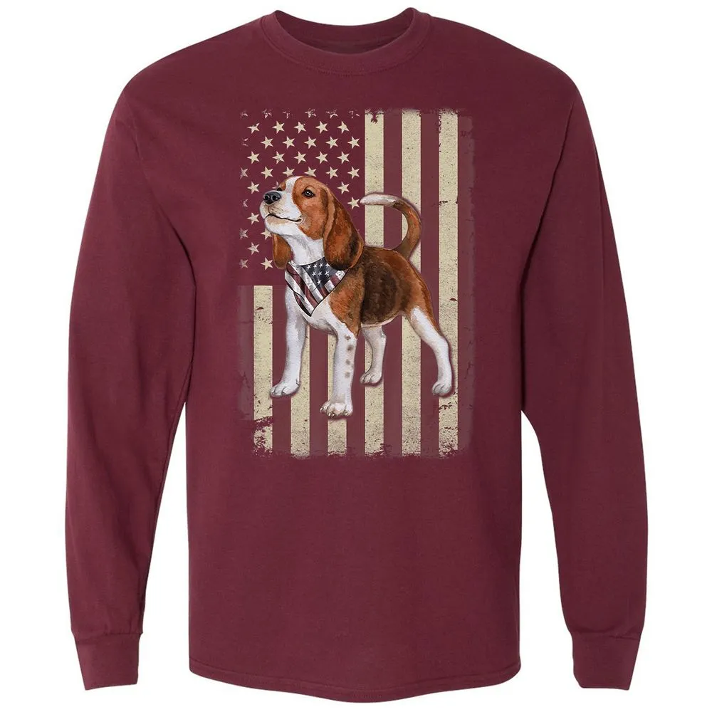 Long Sleeve T-Shirt - 21V2CGGJ - Maroon - 11
