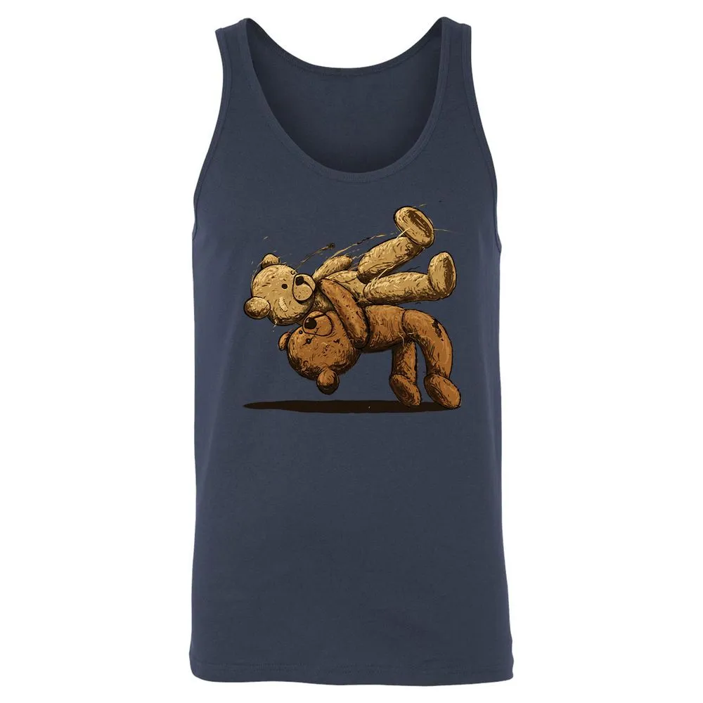 Unisex Jersey Tank - 6F5Q3T7R - Navy - 2