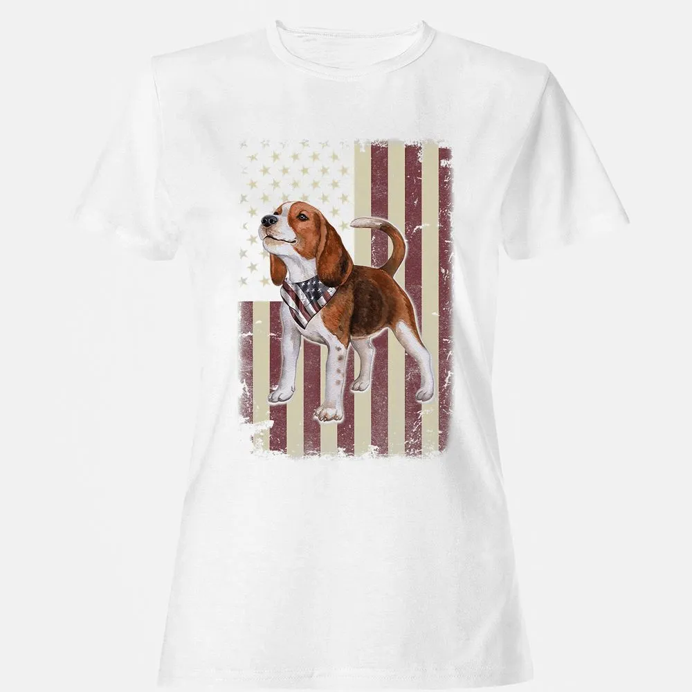 Women's T-Shirt - U7B8VL9V - White - 16
