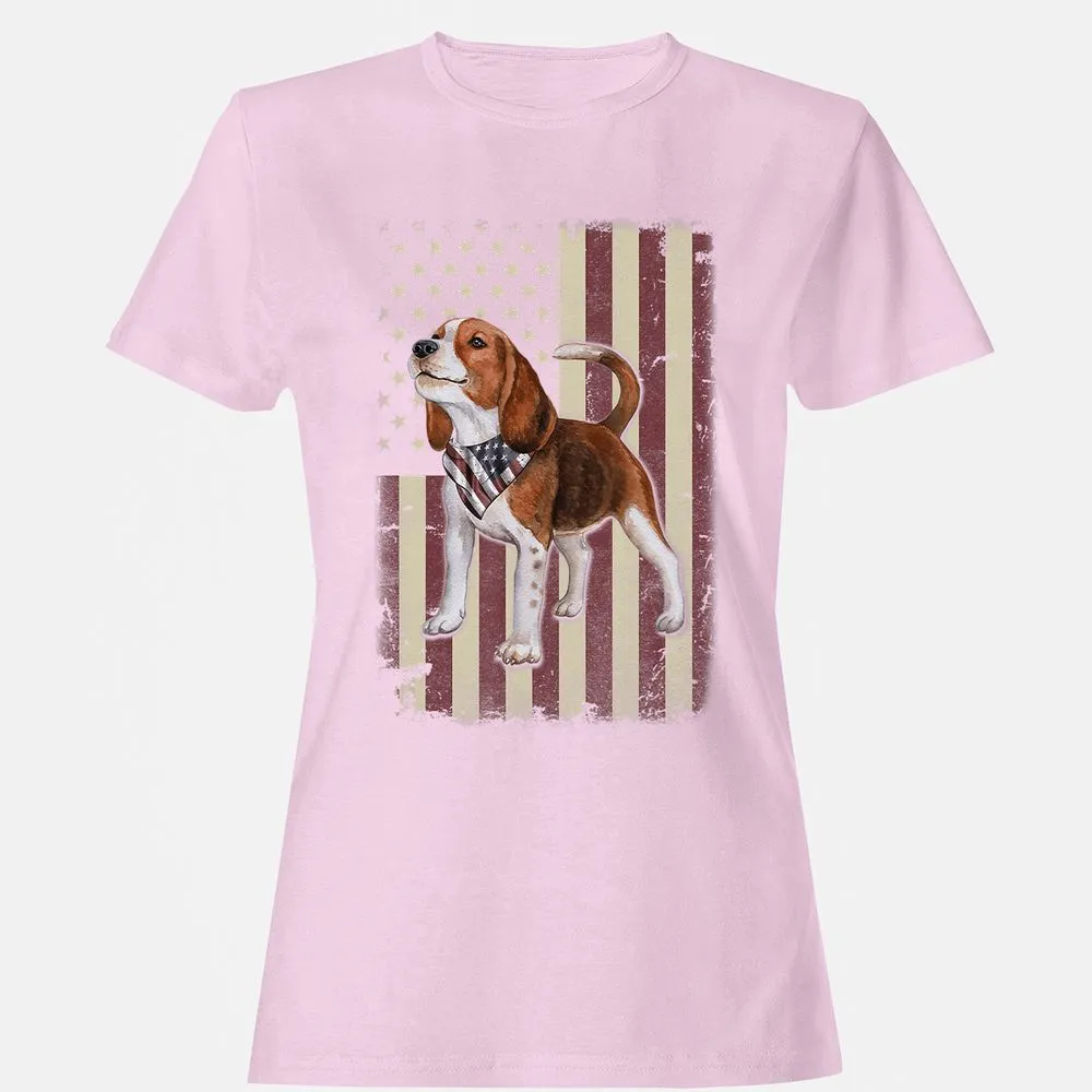 Women's T-Shirt - U7B8VL9V - Light Pink - 9
