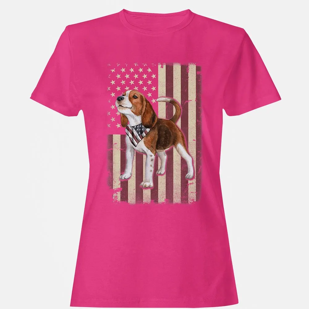 Women's T-Shirt - U7B8VL9V - Heliconia - 6