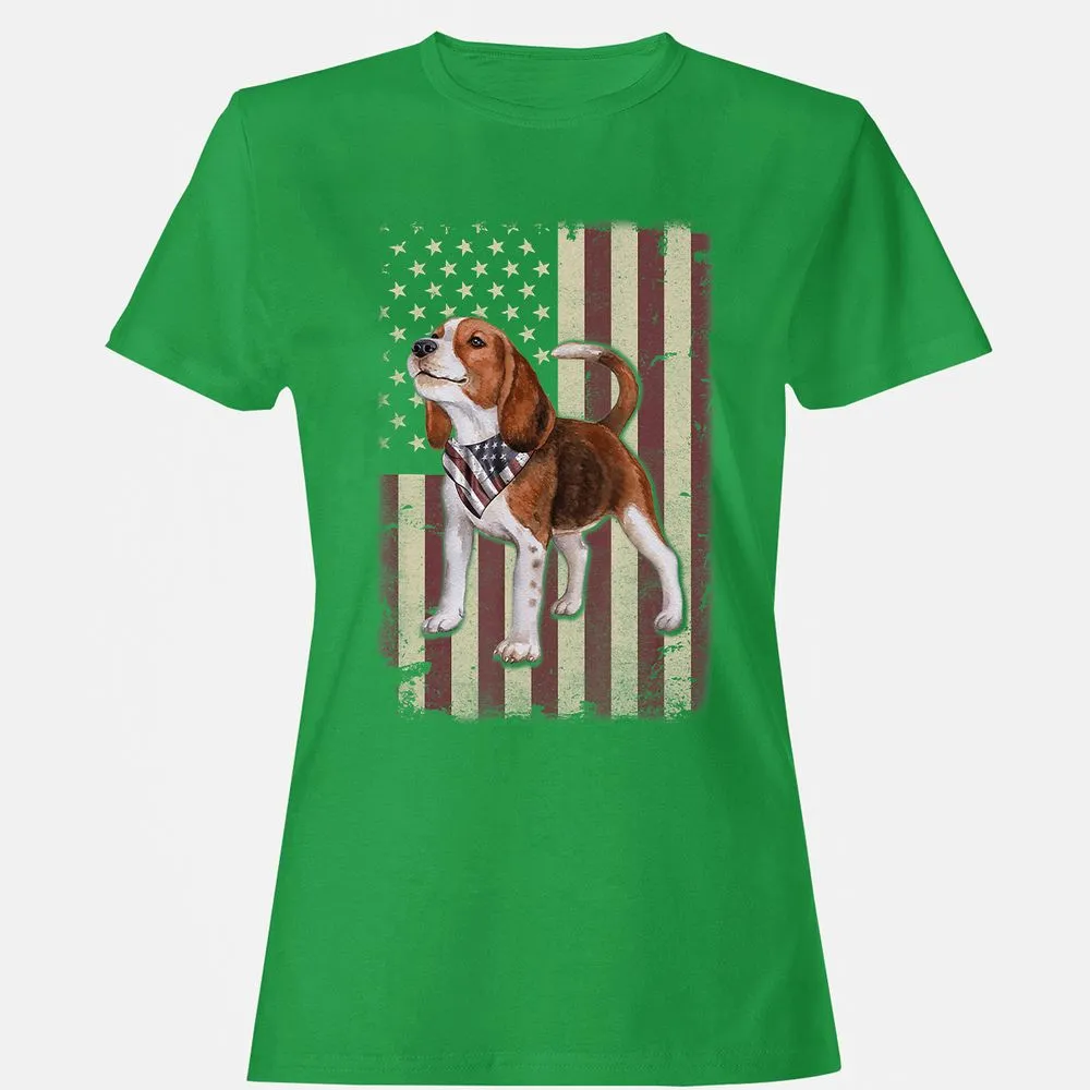Women's T-Shirt - U7B8VL9V - Irish Green - 7