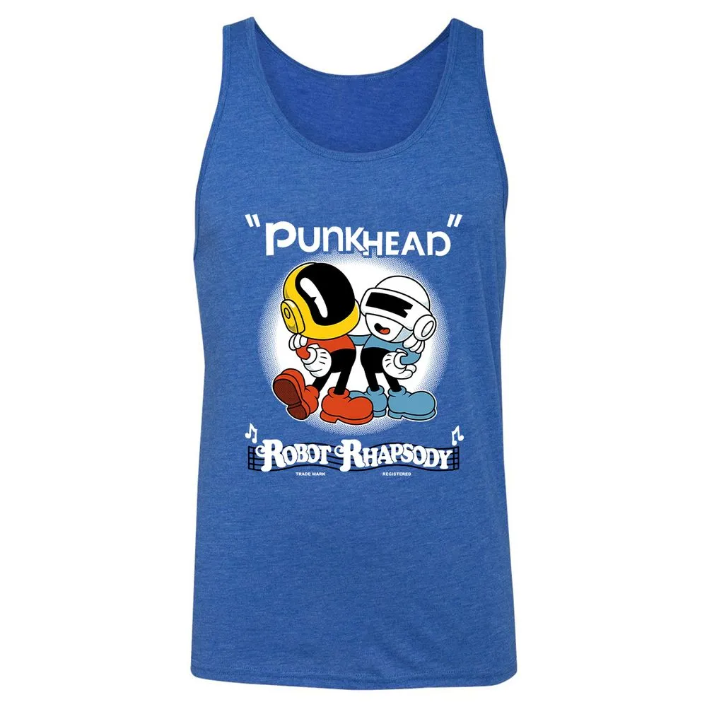 Unisex Jersey Tank - LWWDUCCK - True Royal Triblend - 12