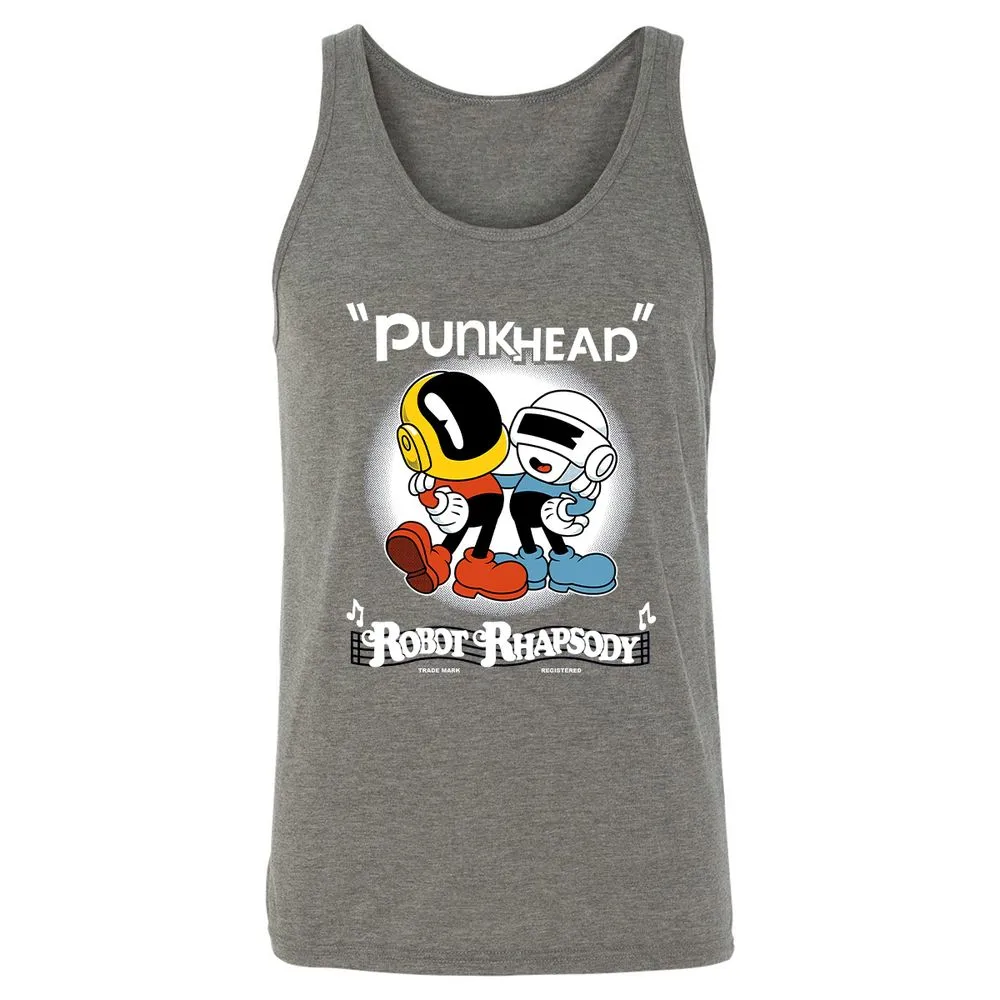 Unisex Jersey Tank - LWWDUCCK - Grey Triblend - 8