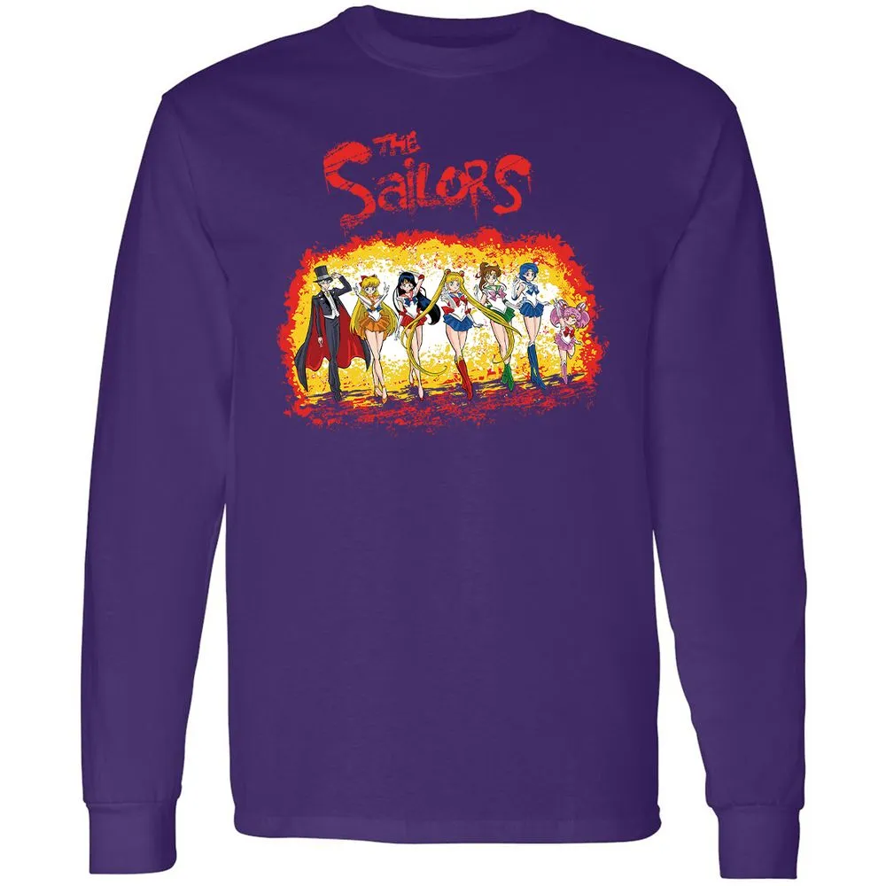 Long Sleeve T-Shirt - 8DLSBJXV - Purple - 13