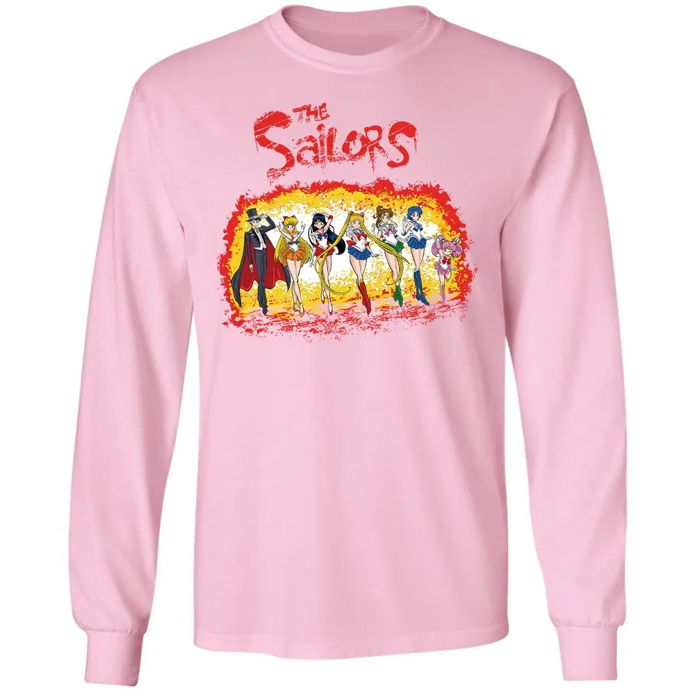 Long Sleeve T-Shirt - 8DLSBJXV - Light Pink - 3