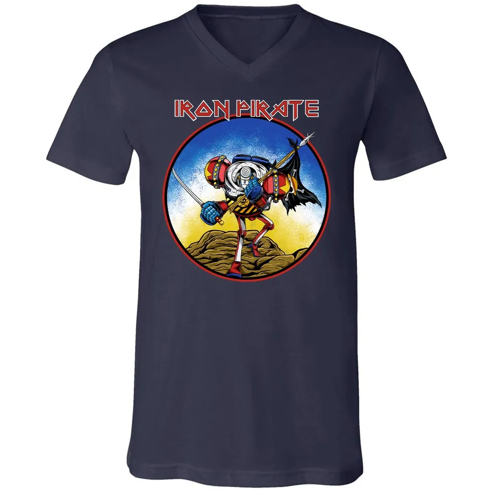 Unisex V-Neck T-Shirt - 3VTMB9AP - Navy - 2