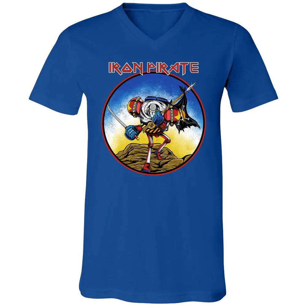 Unisex V-Neck T-Shirt - 3VTMB9AP - True Royal - 4