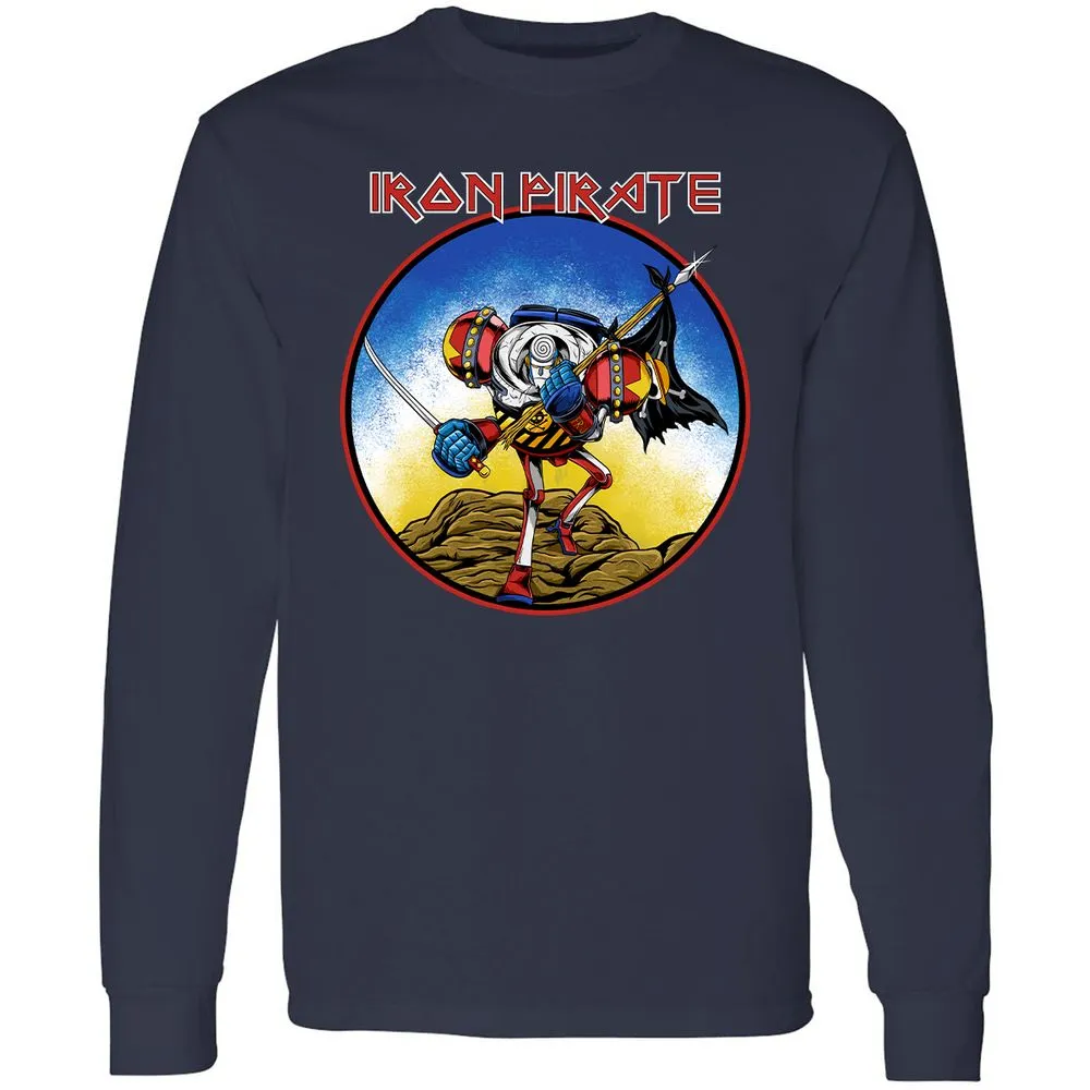 Long Sleeve T-Shirt - 116XZB5J - Navy - 2