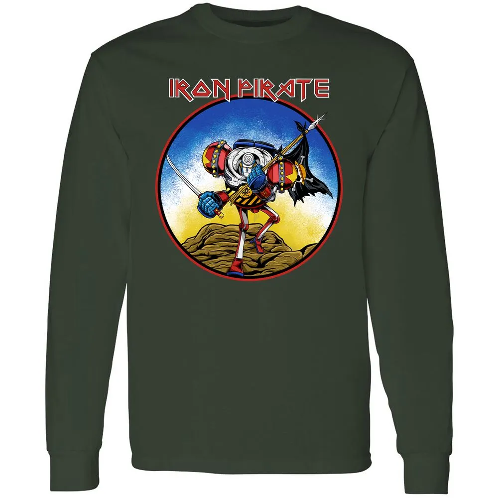 Long Sleeve T-Shirt - 116XZB5J - Forest Green - 4