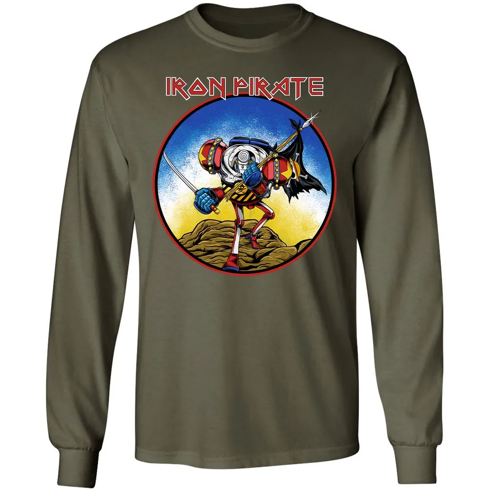 Long Sleeve T-Shirt - 116XZB5J - Military Green - 16