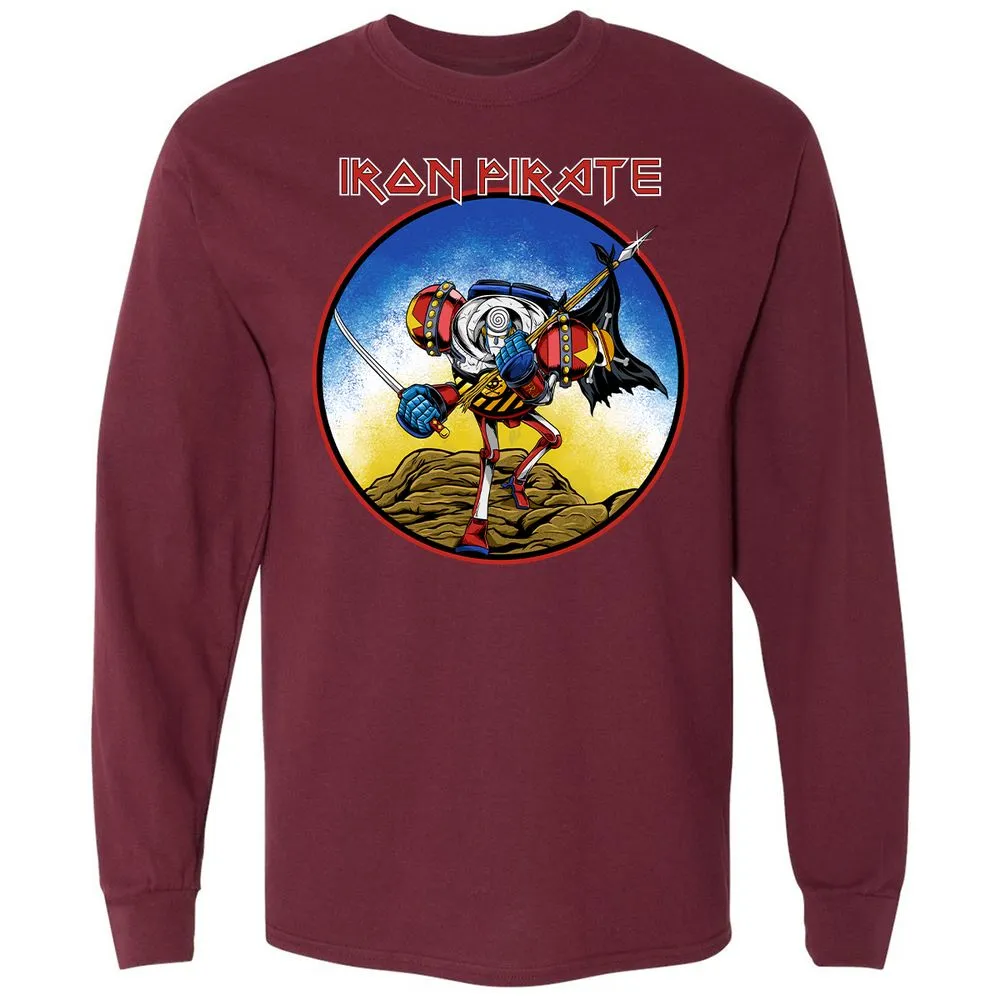 Long Sleeve T-Shirt - 116XZB5J - Maroon - 11