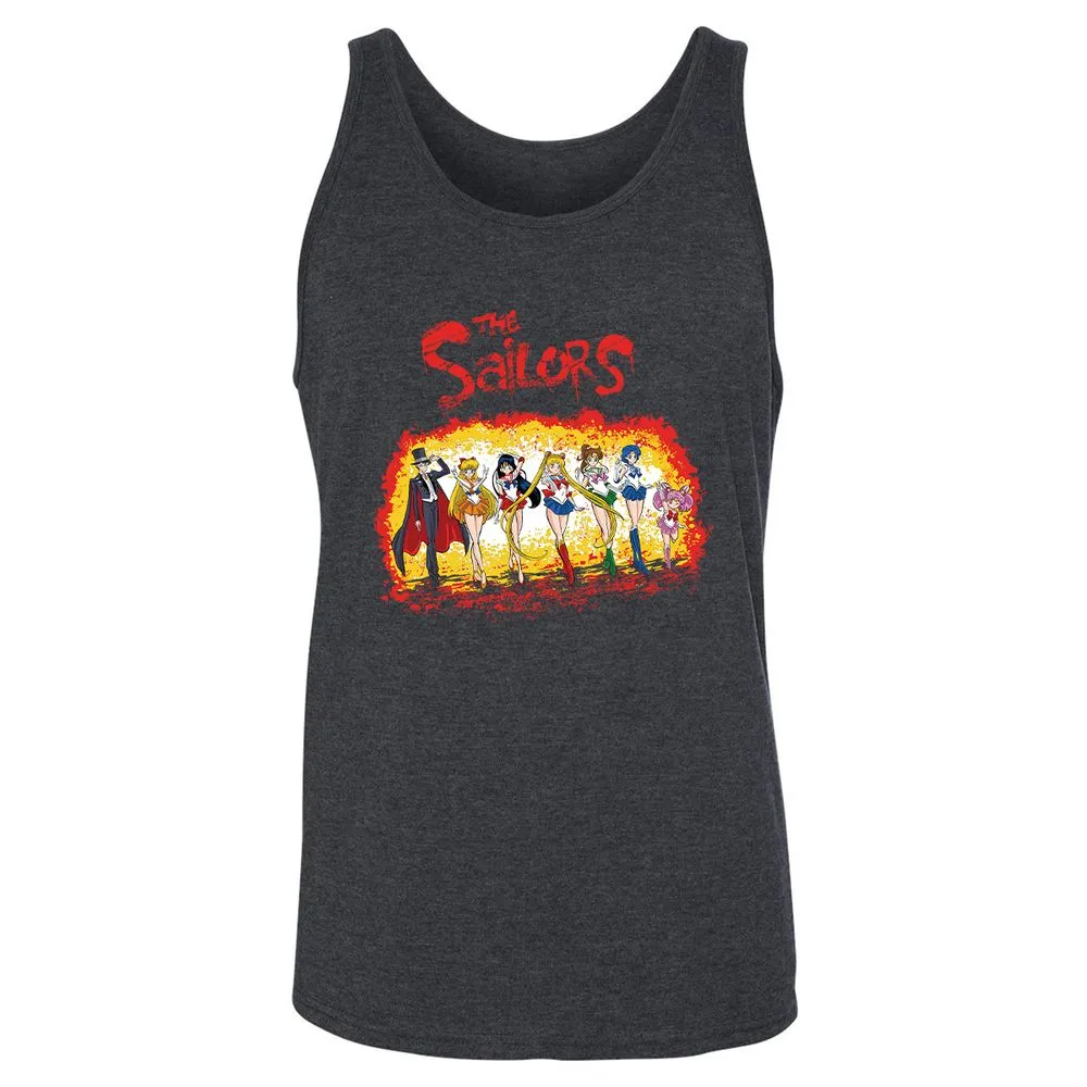 Unisex Jersey Tank - SX6PS4JV - Dark Grey Heather - 6