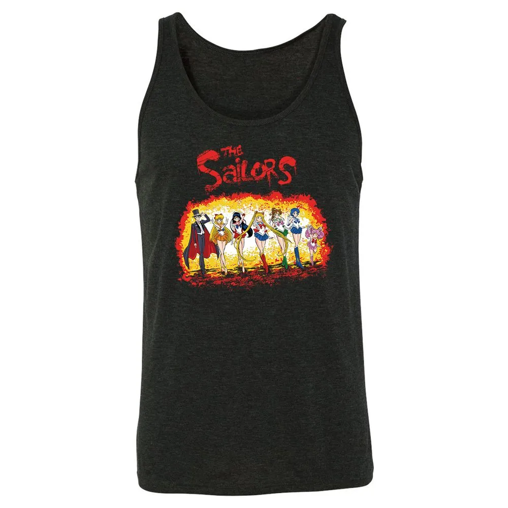 Unisex Jersey Tank - SX6PS4JV - Charcoal Black Triblend - 5