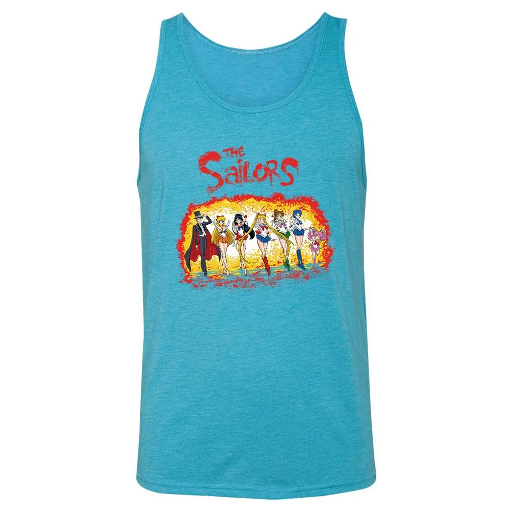 Unisex Jersey Tank - SX6PS4JV - Aqua Triblend - 3