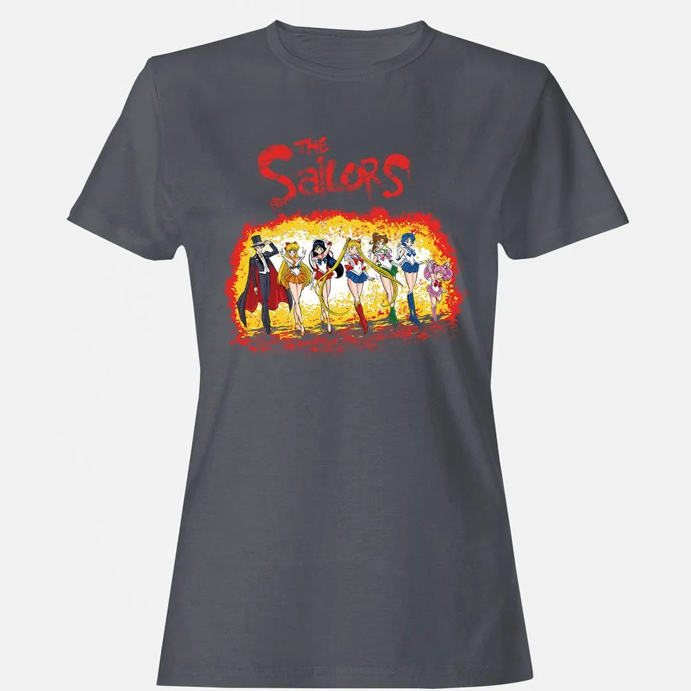 Women's T-Shirt - UZ6FSLE8 - Dark Heather - 5