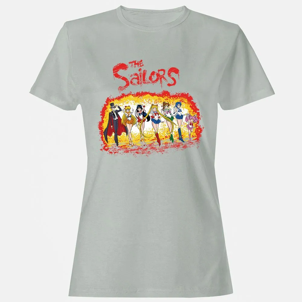 Women's T-Shirt - UZ6FSLE8 - Ash - 2