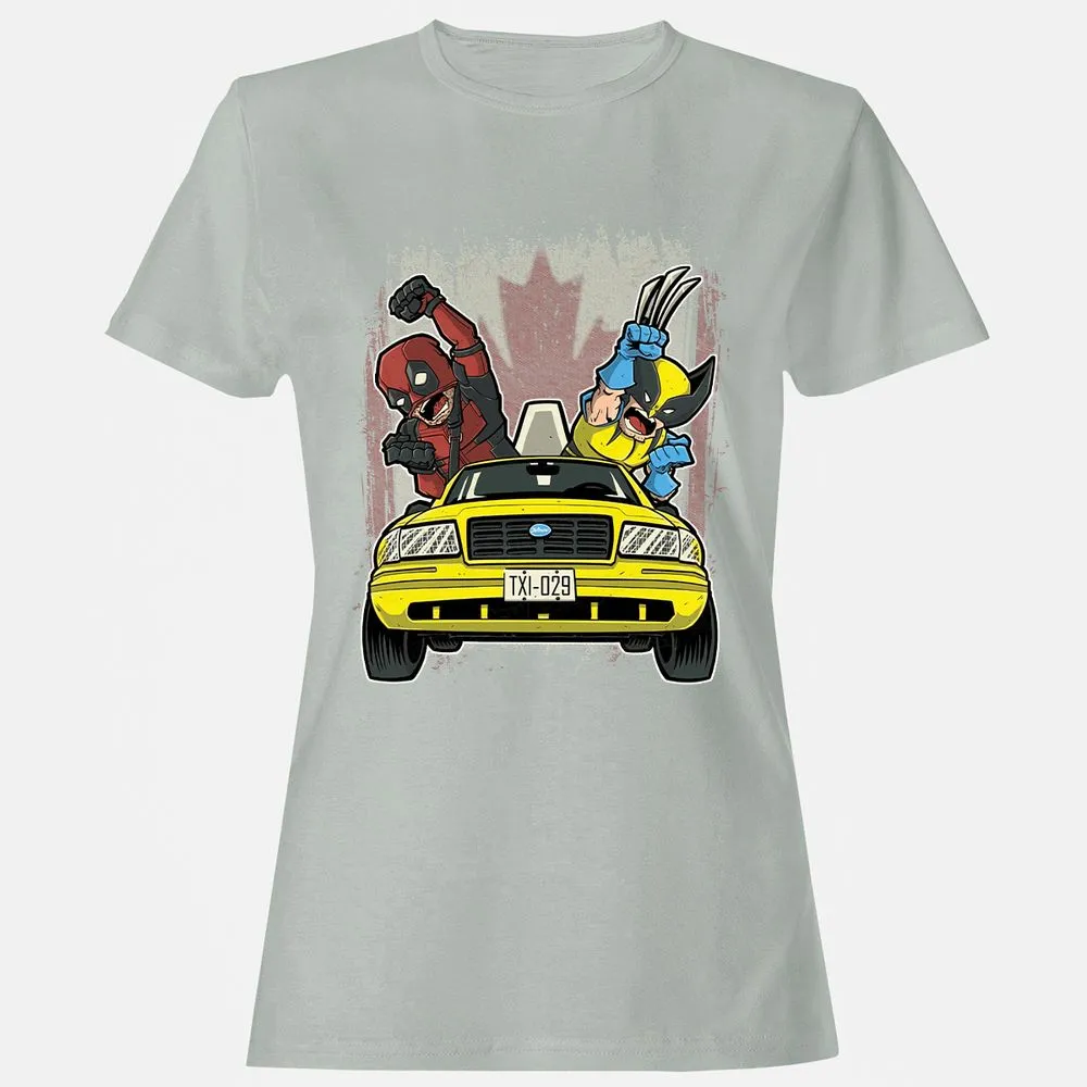 Women's T-Shirt - Q2T9R866 - Ash - 2