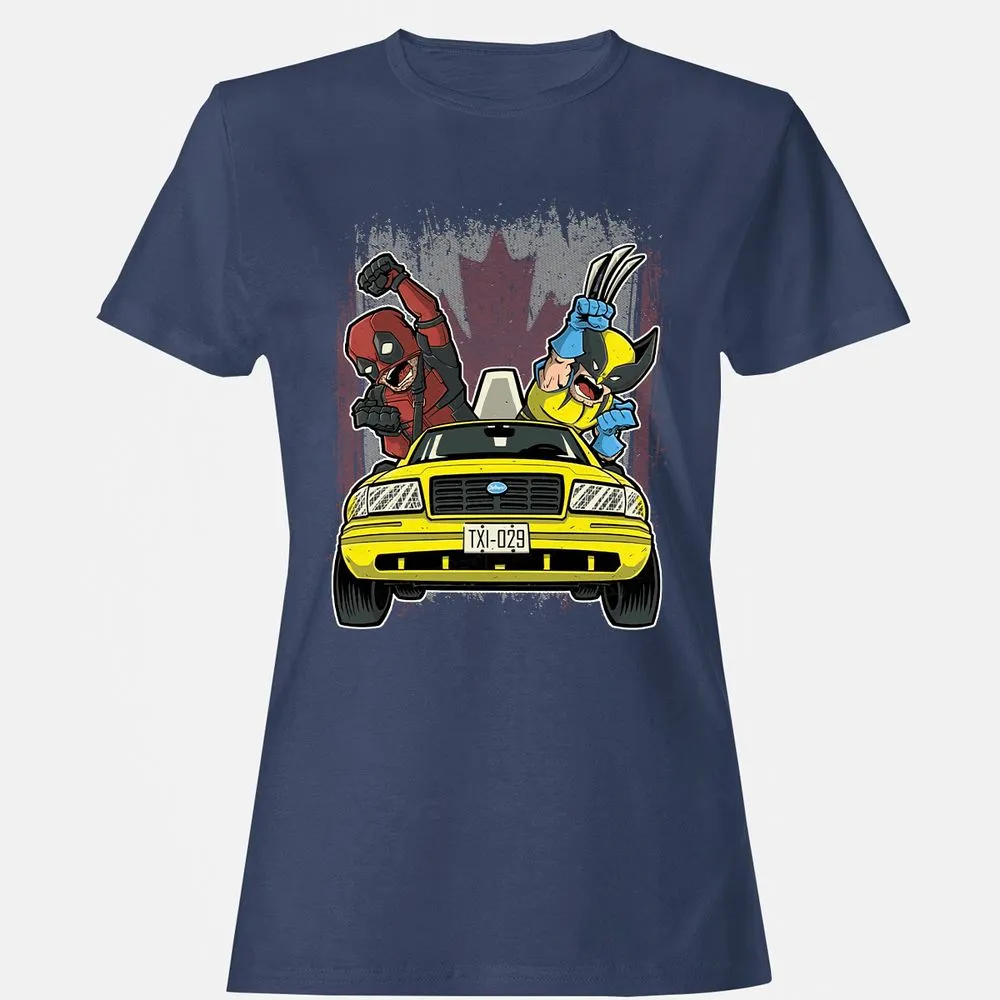 Women's T-Shirt - Q2T9R866 - Navy - 10