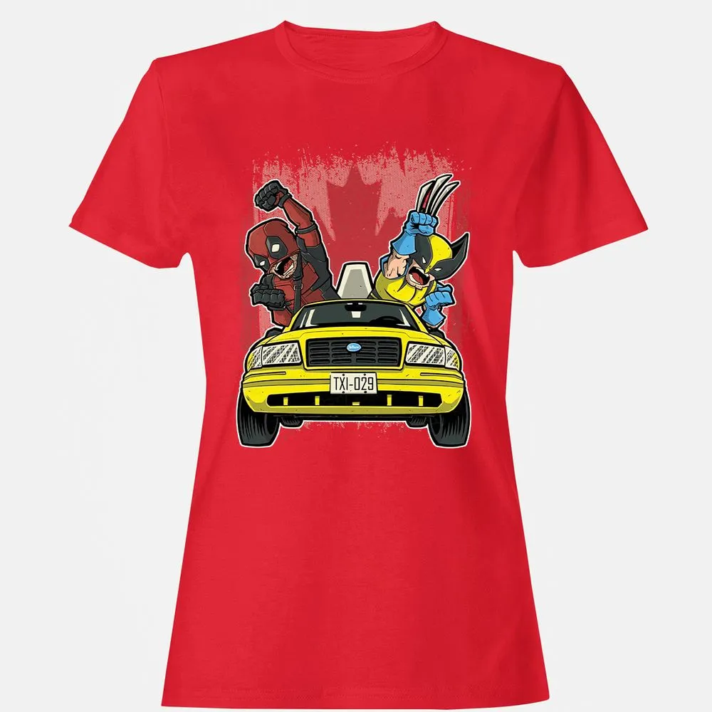 Women's T-Shirt - Q2T9R866 - Red - 13