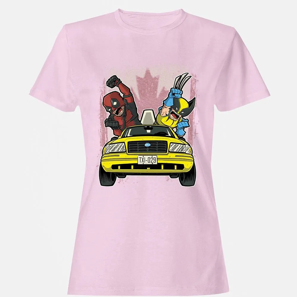 Women's T-Shirt - Q2T9R866 - Light Pink - 9