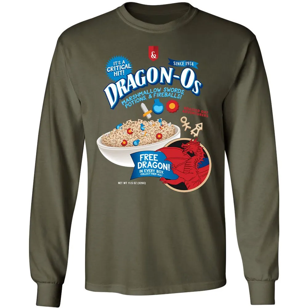 Long Sleeve T-Shirt - EC3H8W6C - Military Green - 16