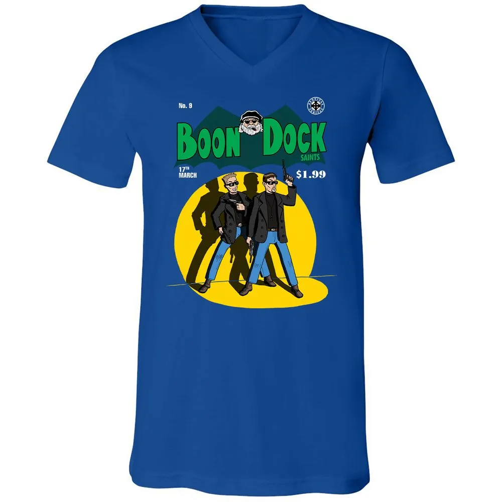Unisex V-Neck T-Shirt - N6PHKSTJ - True Royal - 4