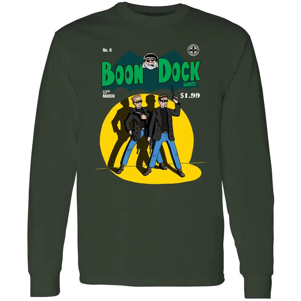 Long Sleeve T-Shirt - DLL8WW6J - Forest Green - 4