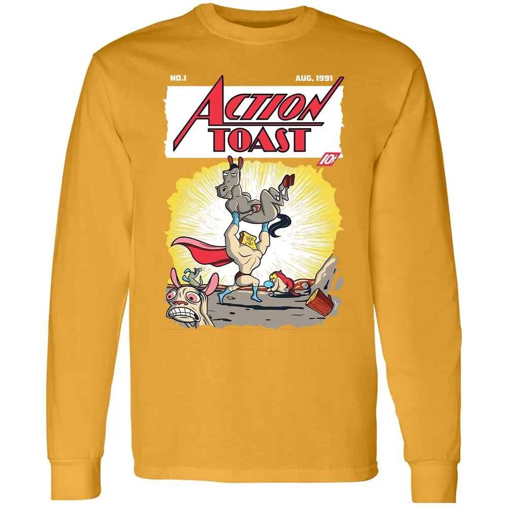 Long Sleeve T-Shirt - 69NGTHRT - Gold - 9