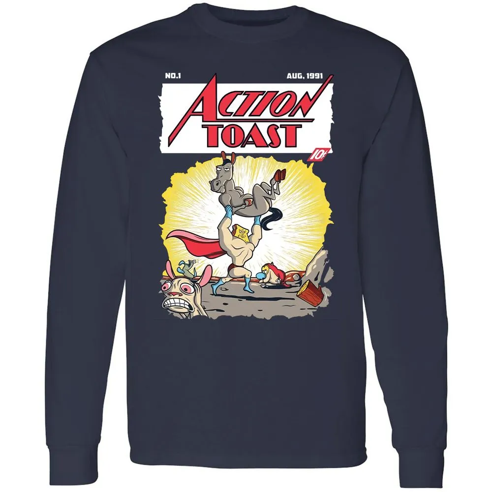 Long Sleeve T-Shirt - 69NGTHRT - Navy - 2