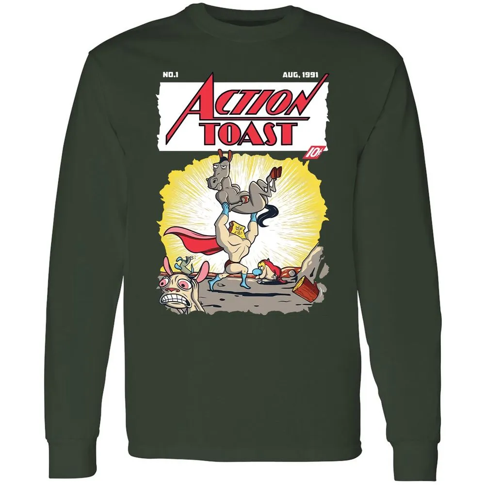 Long Sleeve T-Shirt - 69NGTHRT - Forest Green - 4