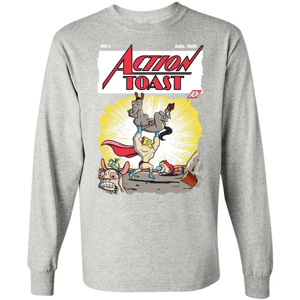 Long Sleeve T-Shirt - 69NGTHRT - Ash - 7