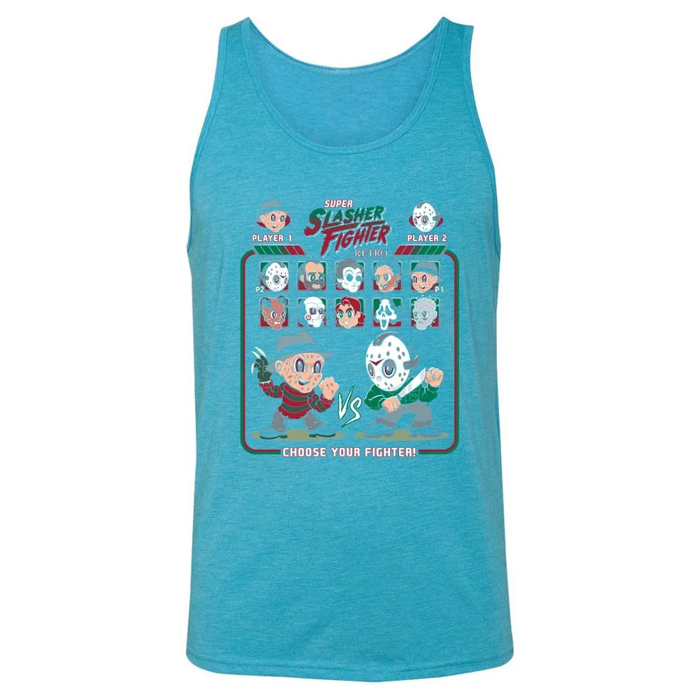 Unisex Jersey Tank - CFF5JYSE - Aqua Triblend - 3