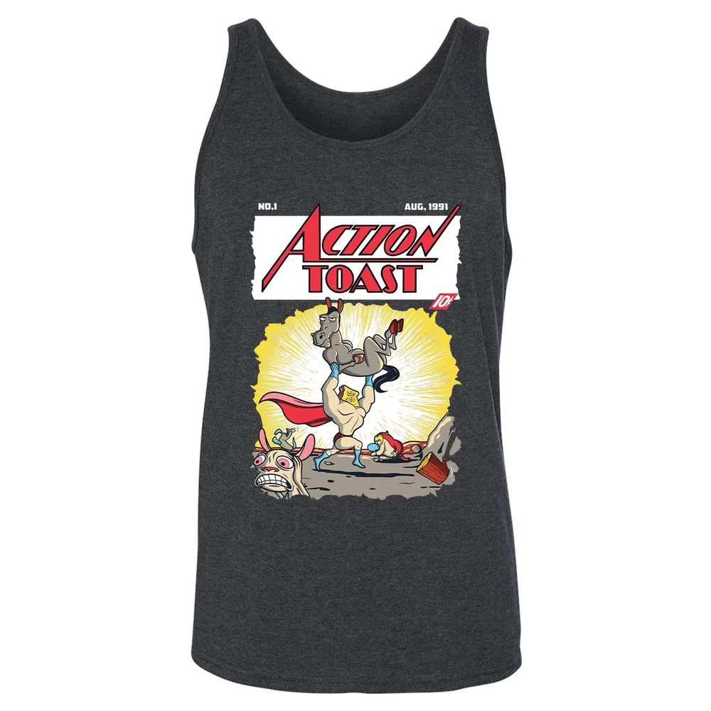 Unisex Jersey Tank - ANH9L1LE - Dark Grey Heather - 6