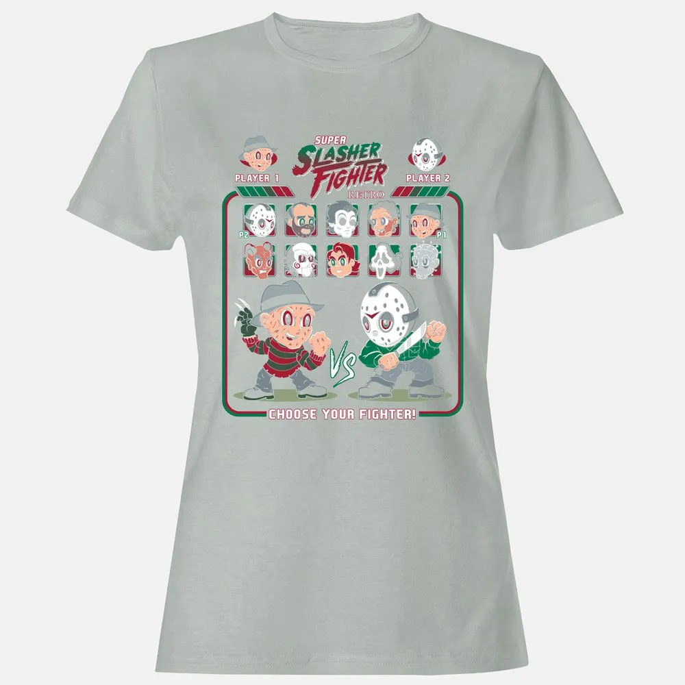 Women's T-Shirt - JG7RN8WS - Ash - 2