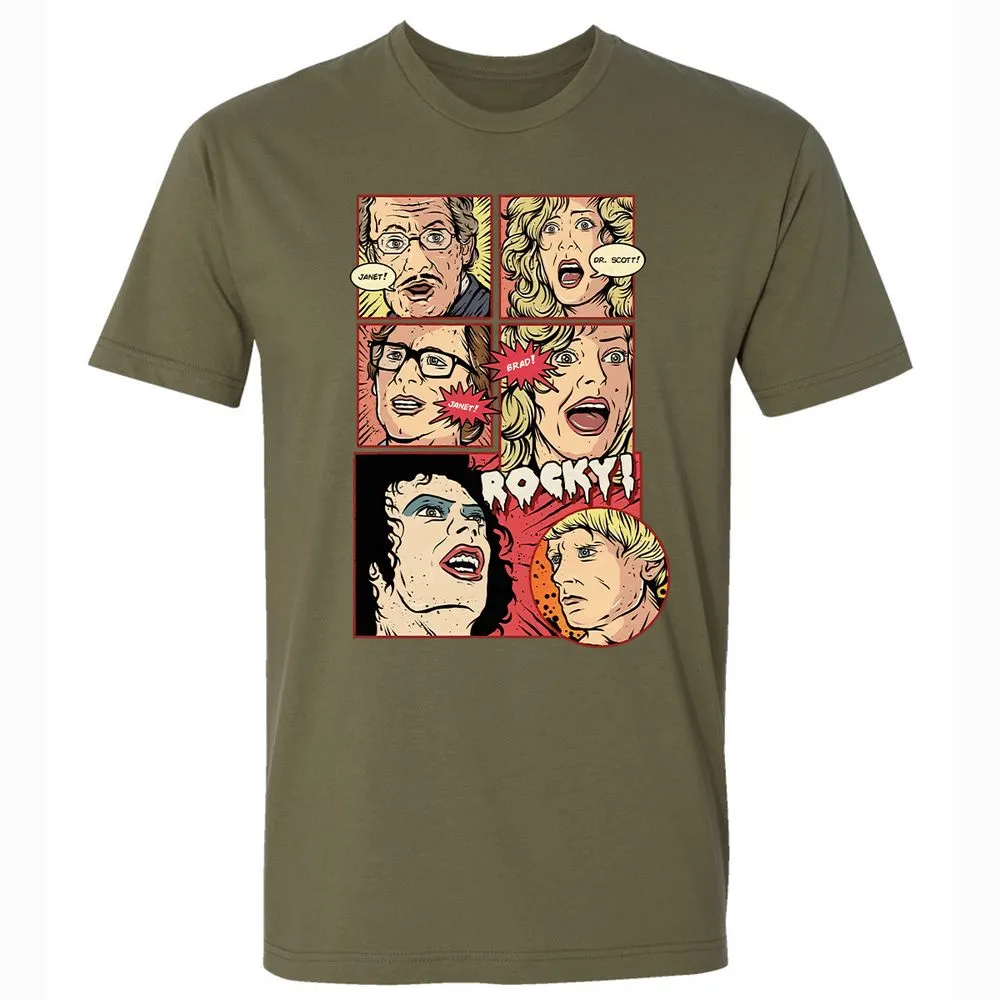 Premium Unisex T-Shirt - MD1F36D7 - Military Green - 5