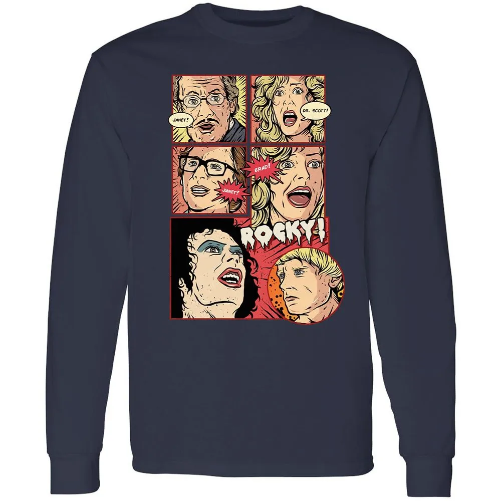 Long Sleeve T-Shirt - 3WSV7G8C - Navy - 2