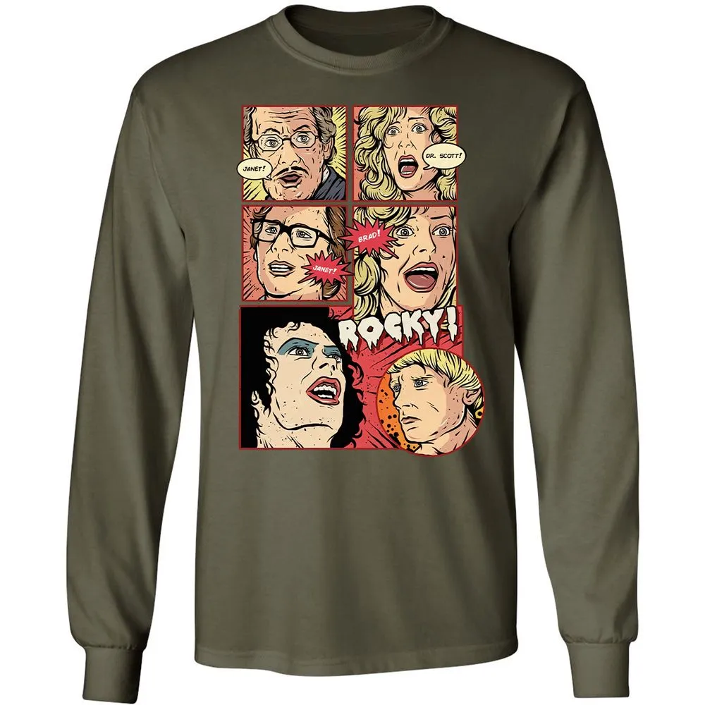 Long Sleeve T-Shirt - 3WSV7G8C - Military Green - 16