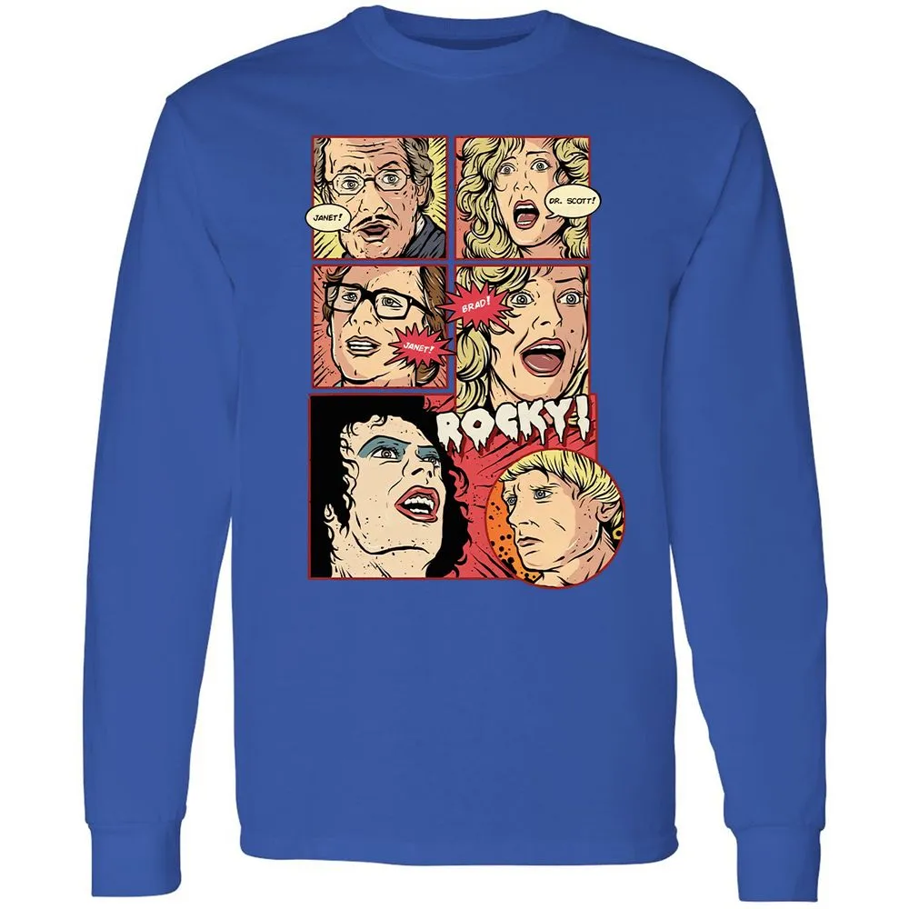 Long Sleeve T-Shirt - 3WSV7G8C - Royal - 8