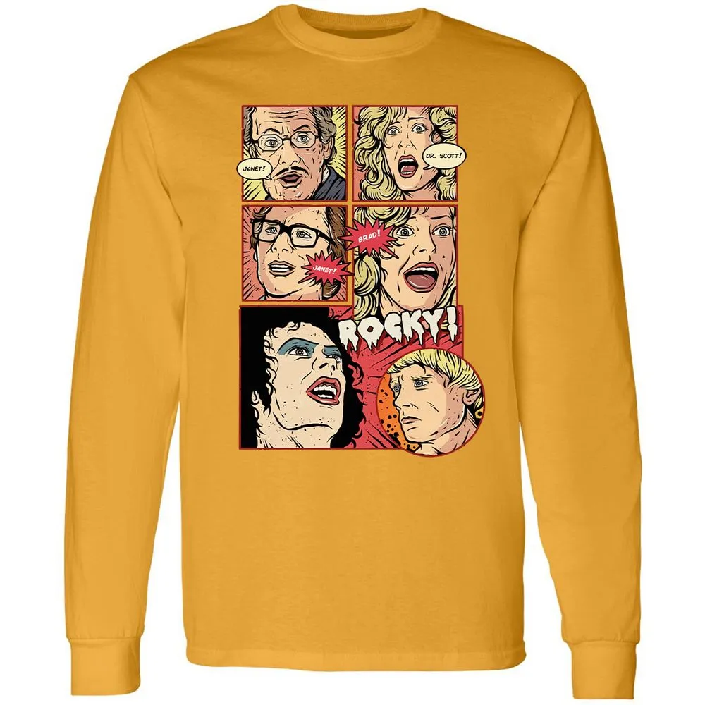 Long Sleeve T-Shirt - 3WSV7G8C - Gold - 9
