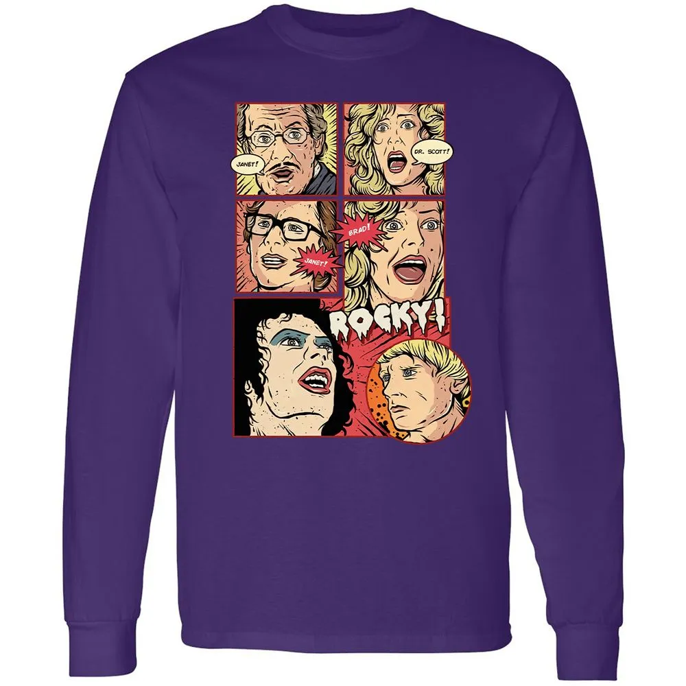 Long Sleeve T-Shirt - 3WSV7G8C - Purple - 13