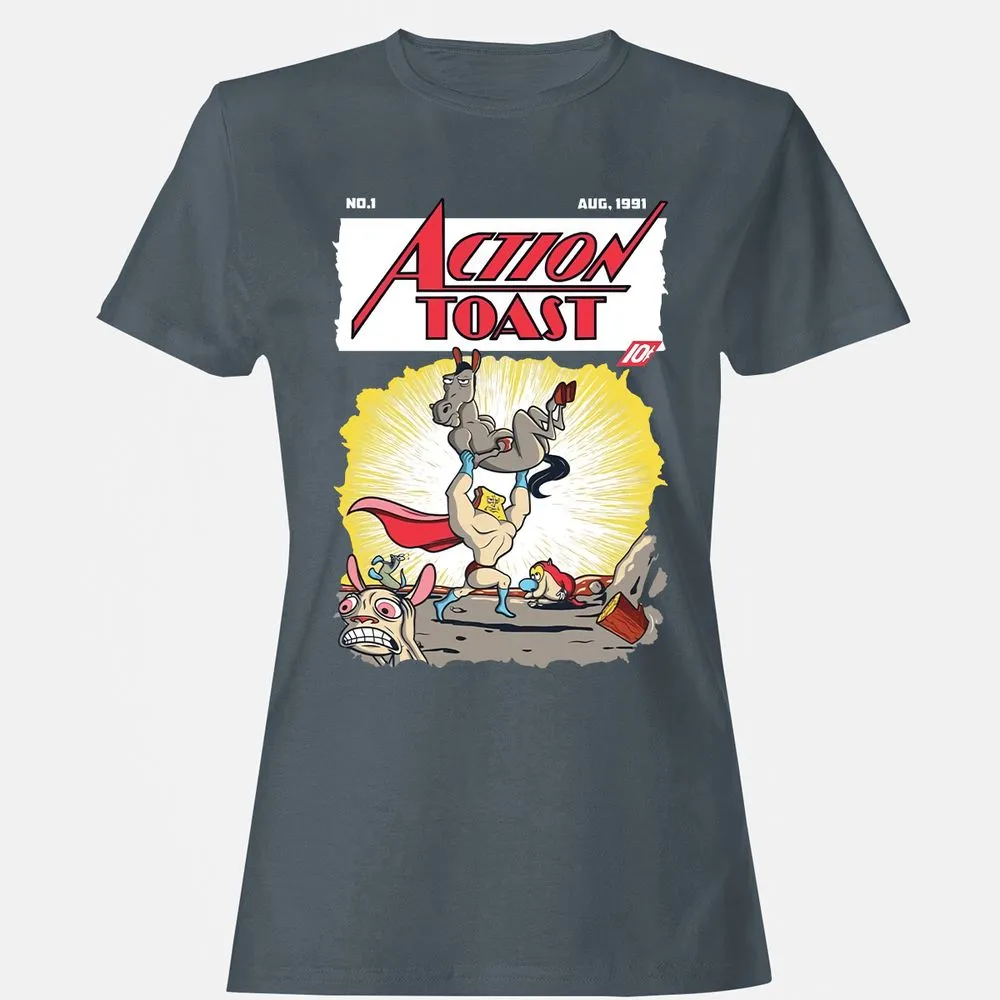 Women's T-Shirt - 161PL9HN - Charcoal - 3