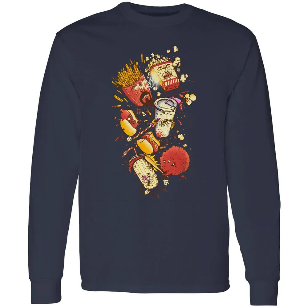 Long Sleeve T-Shirt - EK2KRGYX - Navy - 2