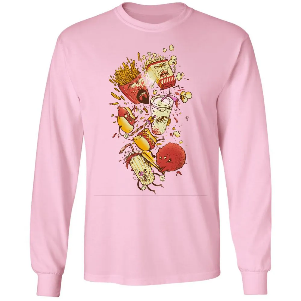 Long Sleeve T-Shirt - EK2KRGYX - Light Pink - 3