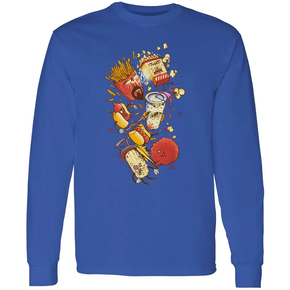 Long Sleeve T-Shirt - EK2KRGYX - Royal - 8