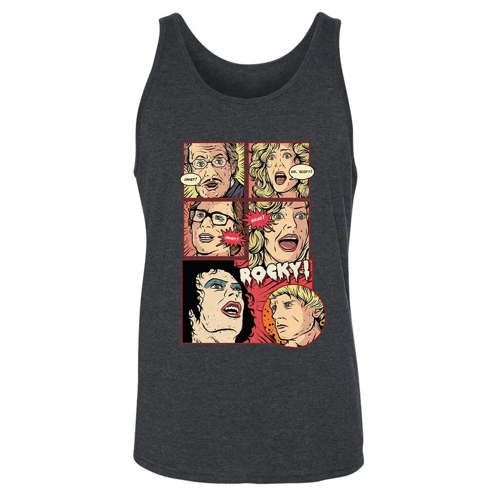 Unisex Jersey Tank - 1FK4CVH8 - Dark Grey Heather - 6