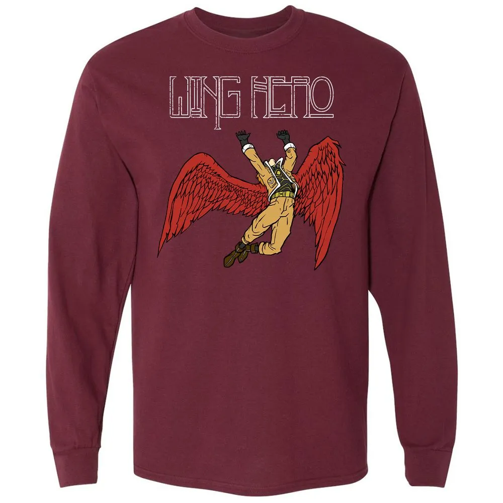 Long Sleeve T-Shirt - 3VL6FSNG - Maroon - 11