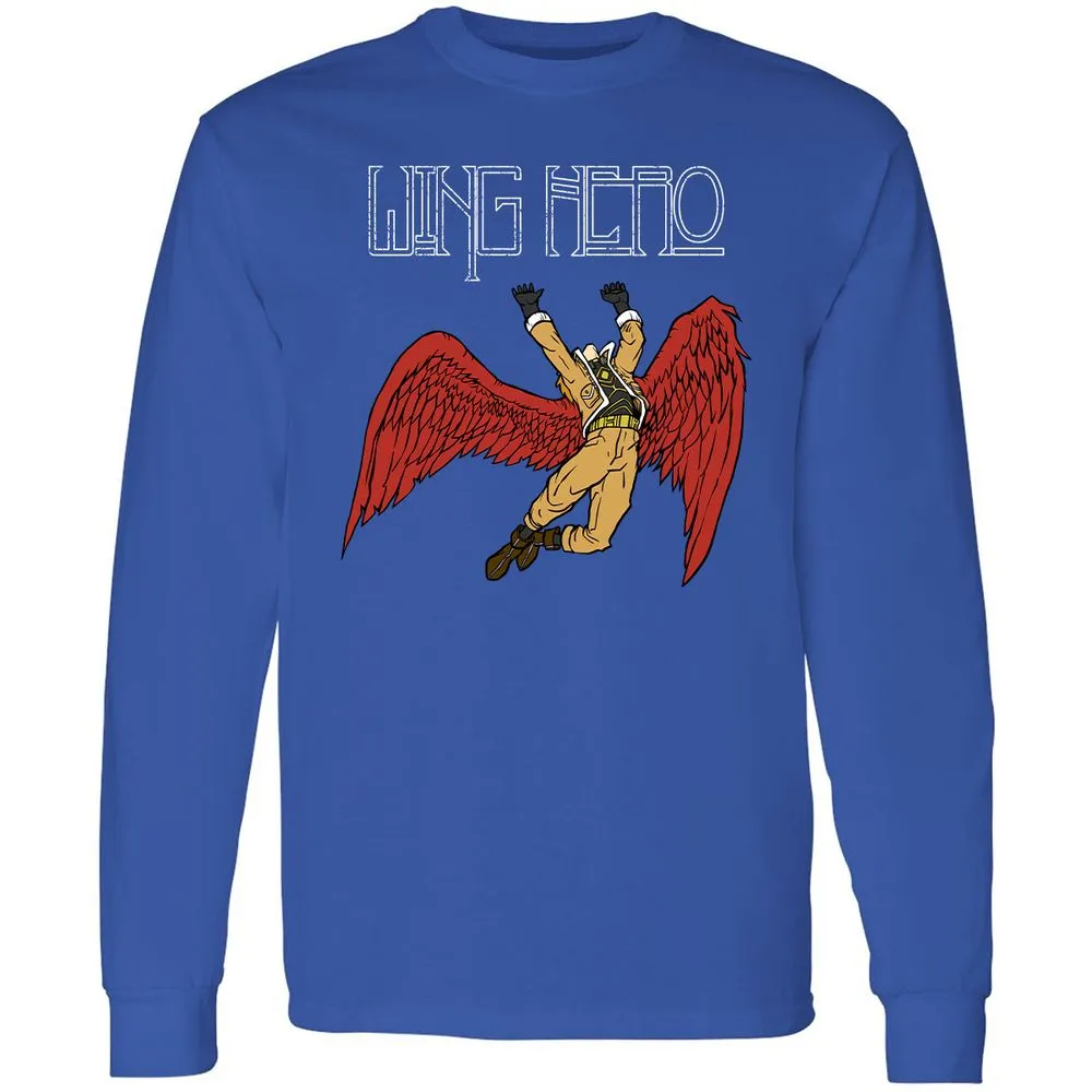 Long Sleeve T-Shirt - 3VL6FSNG - Royal - 8