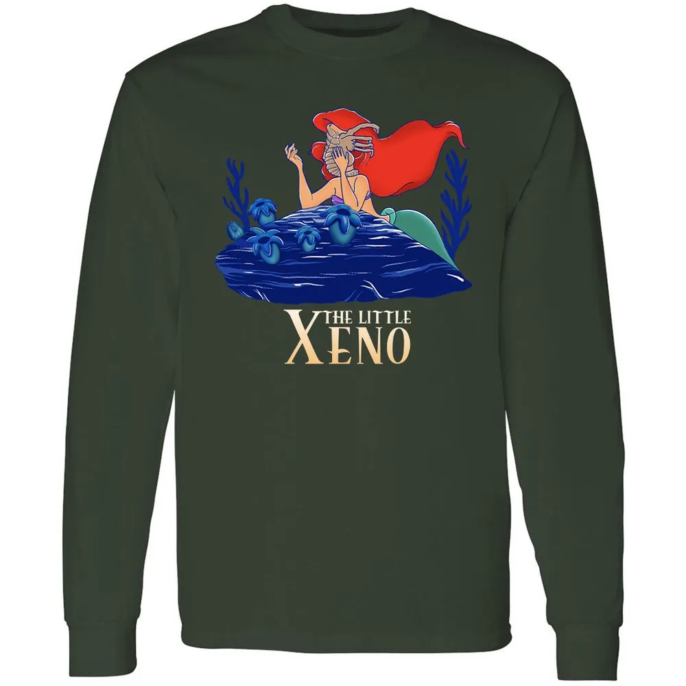 Long Sleeve T-Shirt - 6RVU48EA - Forest Green - 4
