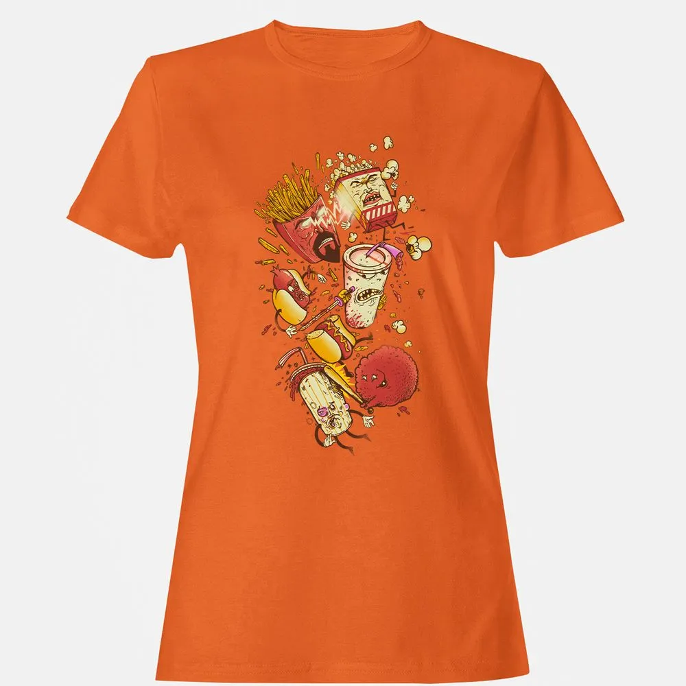 Women's T-Shirt - 92F34MAV - Orange - 11
